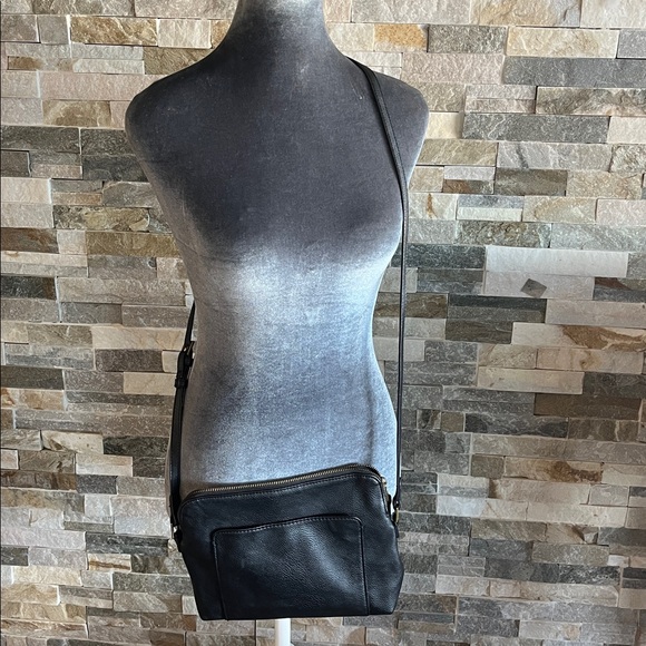 Universal Tread Black Crossbody Bag - Picture 1 of 10